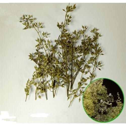 Sand Table Simulation Tree Vegetation Situation Platform Making DIY Material for Military Model Scene Layout