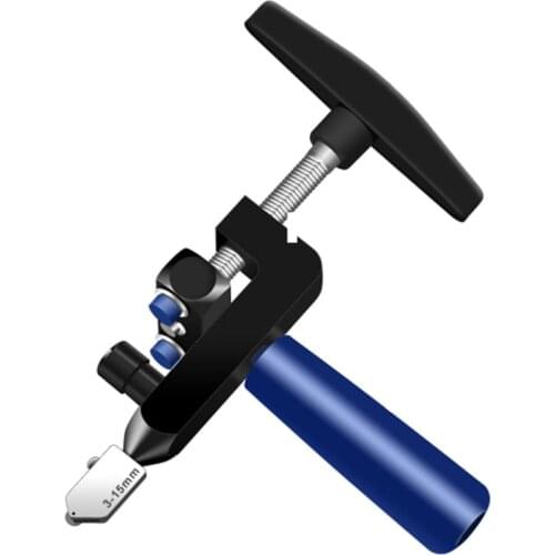 2 In 1 Professional High-Strength Glass Cutter Handheld Portable Alloy Tile Cutter Hand Tool Construction Tools Ceramic Opener