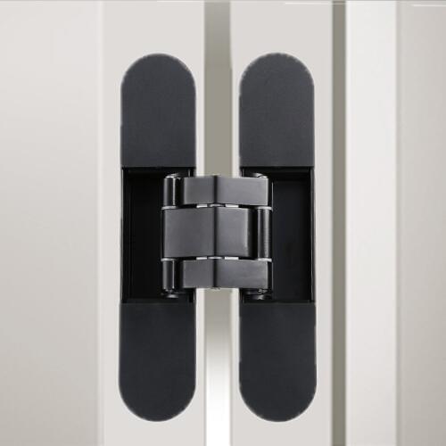 40KG Adjustable Wooden Door 180 degrees opening Hidden Hinge Invisible Gate Fittings Hinge