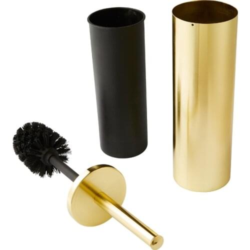 Modern Nordic Toilet Brush Cleaning with Cover Long Handle Tools Toilet Brush Holder Gold Brosse De Toilette Home Items DH50MTS