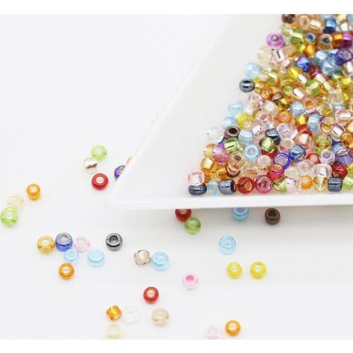 2MM Garment Glass Beads Plating Sewing Accessories Colour Beads Wedding Dress Decoration Diy Handmake Decorations For Clothes