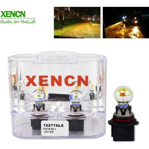 XENCN 12277 PG18.5D-1 P13W 2300K Golden Eyes Super Yellow Light Car Bulbs Germany Quality Fog Halogen Lamp 12V Free Shipping
