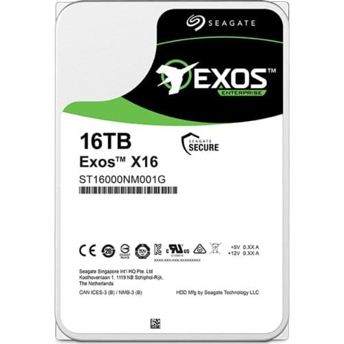16TB ST16000NM001G/000G Exos Galaxy Helium Enterprise Hard Drive