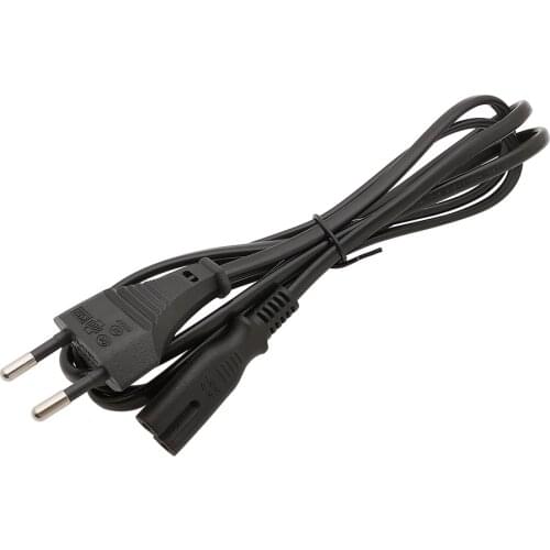 1Pcs 1.5M Universal Laptop Charger Plug Power Adapter Cable EU Plug Power Cable Adapter PC EU Notebook AC Power Cord