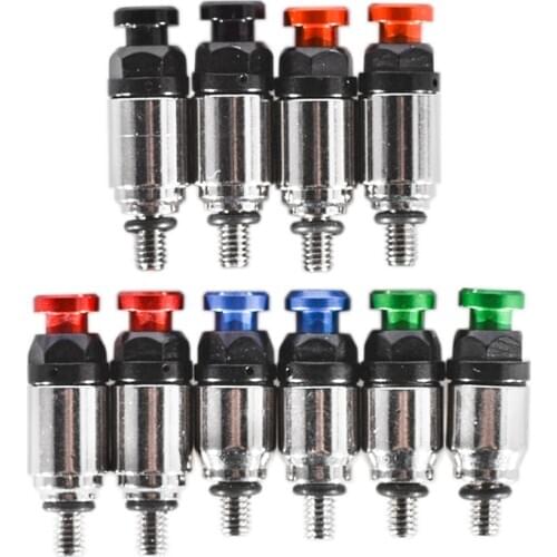 2Pcs M4 0.7mm Motorcycle Screw Front Fork Air Bleeder Relief Air Valve Fork Relief Valve Fit For KTM SX SXF EXC Motard Racing