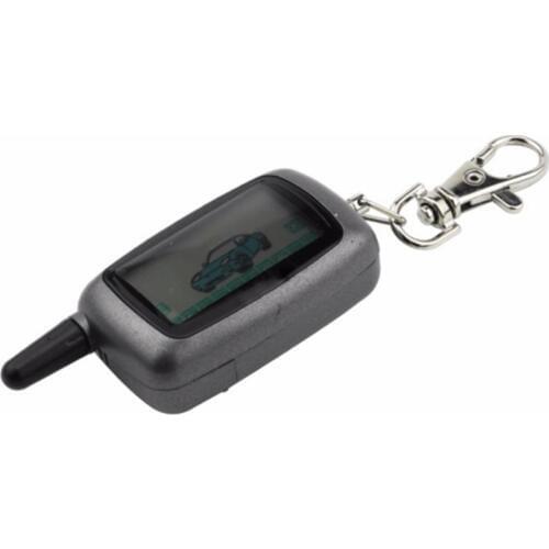 2-way LCD Remote Controller Key Fob with LOGO, For Russian Version Vehicle Security Two Way Car Alarm System Starline A9