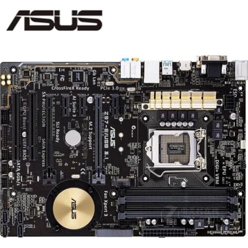For Asus Z97-E/USB3.1 Desktop Motherboard Z97 LGA 1150 For Core i7 i5 i3 SATA3 USB3.0 Original Used Mainboard