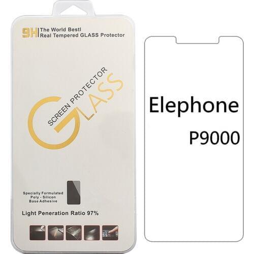 For Elephone P9000 P9000 lite/P7000 Tempered Glass 9H 2.5D High Quality Protector Film with free white edge liquid
