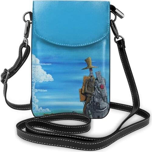 Mushroom Shoulder Bag Work Student Women Bags Bulk Funny Leather Purse