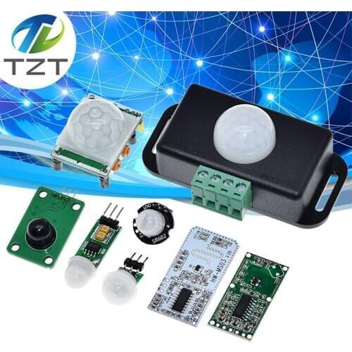 HC-SR501 HC-SR505 AM312 SR602 HW-MS03 Adjust IR Pyroelectric Infrared Mini PIR module Motion Sensor Detector Module For Arduino
