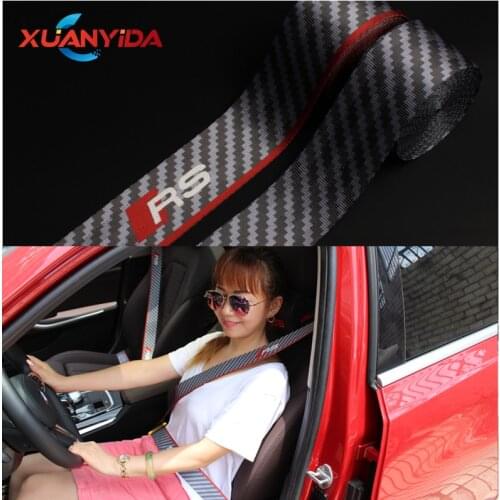 3.6M RS Car Seat Belt Webbing Strap car modified safety belt car accessories Thicken Car Seat Belt Harness Backpack Belt 3.6M
