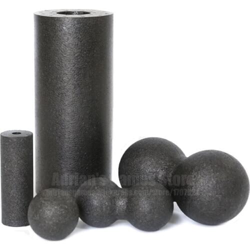 Massage Axis Foam Rolls And Reflex Balls Set 5PCS High Density EPP Yoga Bar Yogic Fitness Fascial Ball