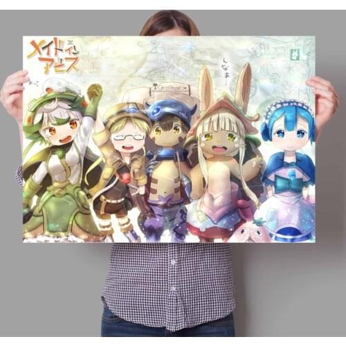 Modular Hd Print Picture Home Decoration Made in Abyss Painting Canvas Japan Anime Poster Wall Art For Living Room No Framework