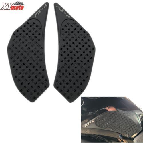 Motorcycle Tank Pad Grips Sticker For Yamaha FZ6 FZ6N FZ-6N 2006-2010 Gas Knee Grip Protector Anti slip Tank Pad Stickers