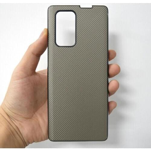 For LG Wing 5G Case Quality Leather Hard Shell Back Phone Cover for LGwing Shockproof Protect Smartphone Cover 2020