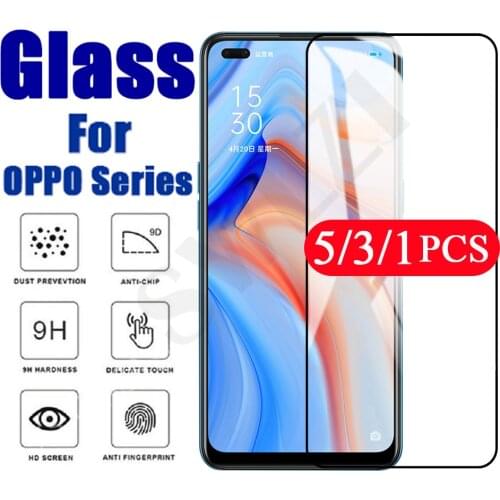 5/3/1Pcs 9D for OPPO Reno 5 4G pro plus 5K 5F 5Z 4 lite SE 4F 4Z 5G 3 2 2F 2Z 10X ZOOM Z A Tempered Glass phone screen protector