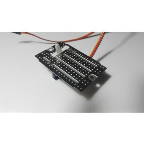 1/14 scale rc servo 9g controller fixed frame and mill for Tamiya tractors decoration 56535 alloy coupler lever Plate