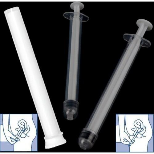 1 Pcs Vaginal Applicator Lubricant Injector Syringe Lube Disposable Anal Nasal Cavity Applicator Launcher Butt Plug Health Care
