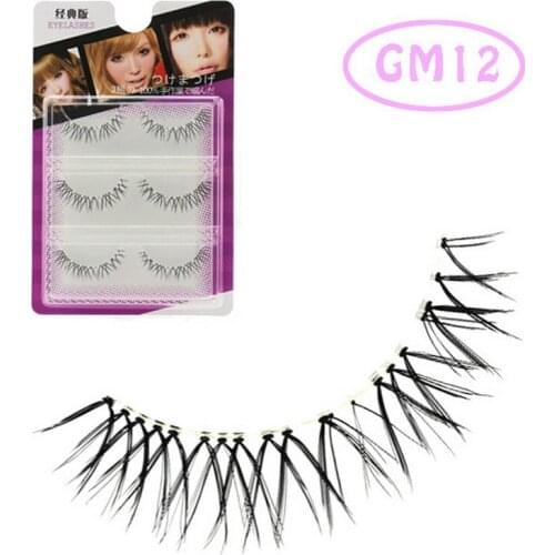 100sets 3pair/set Eyelashes Lashes Thick HandMade Full Strip Lashes Cruelty Free Korean Mink Lashes False fashion by DHL