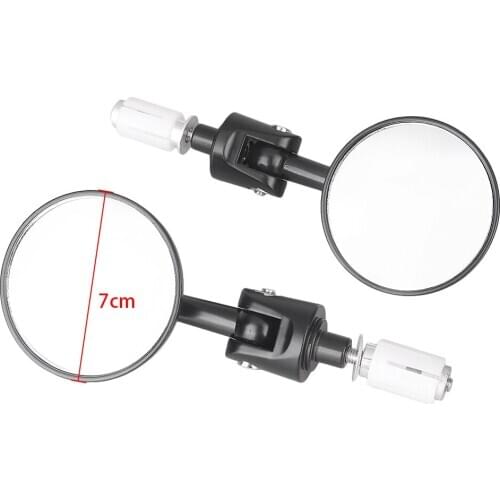 Motorcycle Rear View Side Mirrors Rearview Mirror 7/8'' 22cm Handle Bar Universal For Harley Honda Yamaha Suzuki Kawasaki