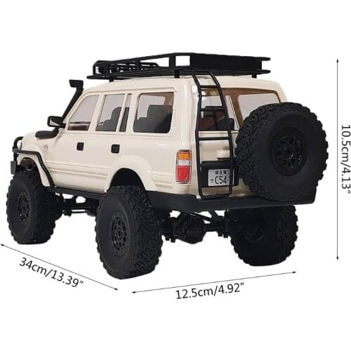 T5EC Children 4WD Land Cruiser Toy DIY Assembly Parts for WPL CB05 1/16 RC Car