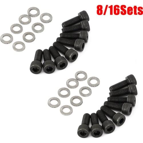 For Ski-Doo 800R E-TEC ETec MXZ Summit 800 M8 Exhaust Manifold Y Pipe 8mm Header Bolts Nuts Washer Gasket 250200111 250000414