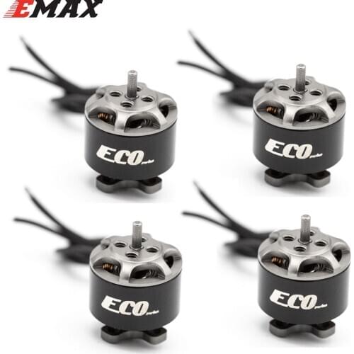 1PCS / 4PCS EMAX ECO 1106 2~3S 4500KV 6000KV CW Brushless Motor For FPV Racing RC Drone