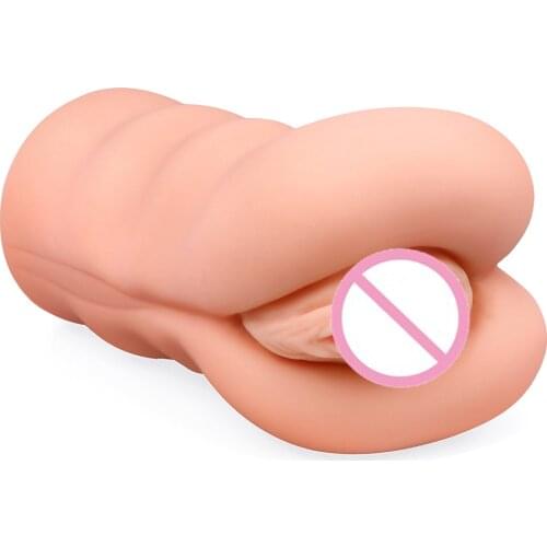 Male masturbator airplane cup mens silicone sucking oral sex cup adult cat pocket gay intimate toy oral sex machine