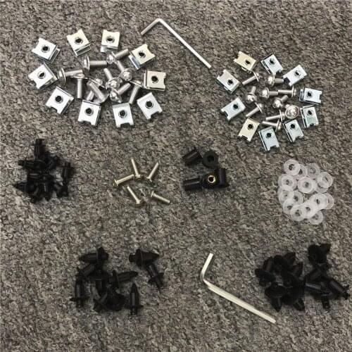 CNC Fairing Bolts Kit Bodywork Screws Nut For Honda CBR600 F F2 F3 F4 F4I CBR125R CBR250R CBR500R CBR 600