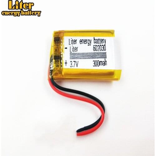 Best battery brand 3.7V lithium battery 062030 602030 300MAH MP5 GPS Toy Battery Sound card