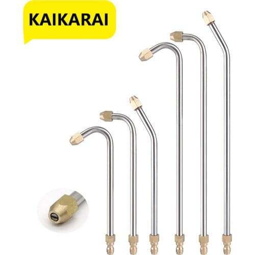 For G1/4 High Pressure Washer Spray Nozzle Attachment Extension Replacement Wand for power Spray Gun air-Conditioning Cleaning