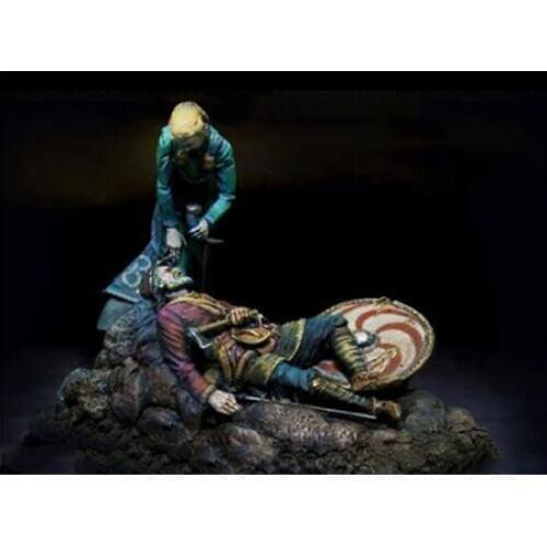 New Unassembled 1/32 54MM ANCIENT Injured include 2 54MM Resin Figure Unpainted Model Kit