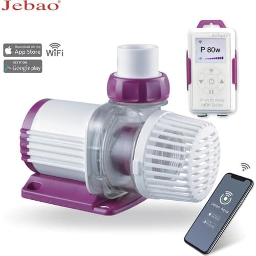 NEW Jebao Smart DC pump MDP-13000/15000/20000 LCD Display WIFI Water Pump Aquarium Lake Koi Pond Submersible pumps head engine