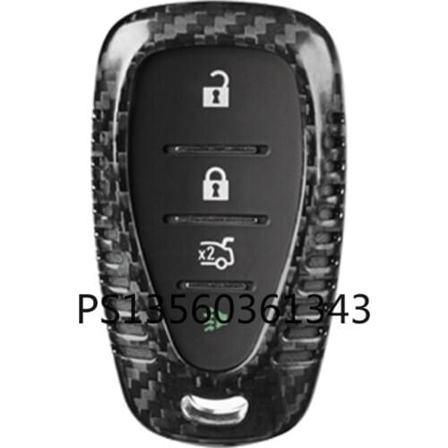Suitable for Chevrolet Equinox Malibu Tracker Cruz Volando Carbon Fiber Key Case Buckle