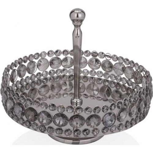 Porio Silver Smoked Polycrystalline Service 33x33x28