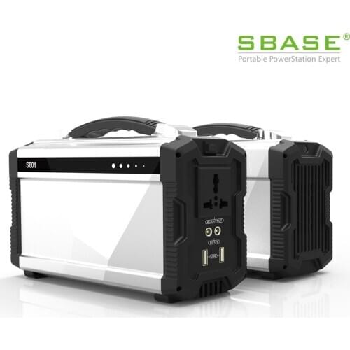 S601 220Wh Li-POLYMER battery portable solar power generator Pure sinewave AC inverter,2xDC12V,2xUSB output