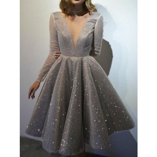 Simpcq Long Sleeve Summer Dresses