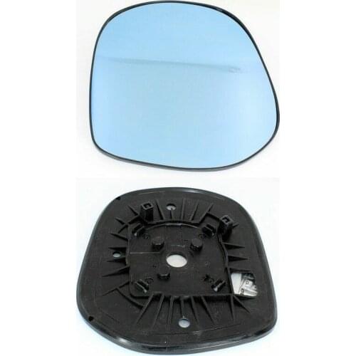 Blue mirror For Toyota Prado 2010-2018 Side View Door Mirror Blue Glass With Base Heated turn single lamp