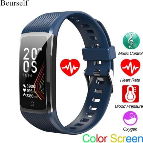 Sports Smart Watch R12 Men Android Bluetooth Heart Rate Monitor Smart Bracelet Women Blood Pressure Music Call Message Wristband