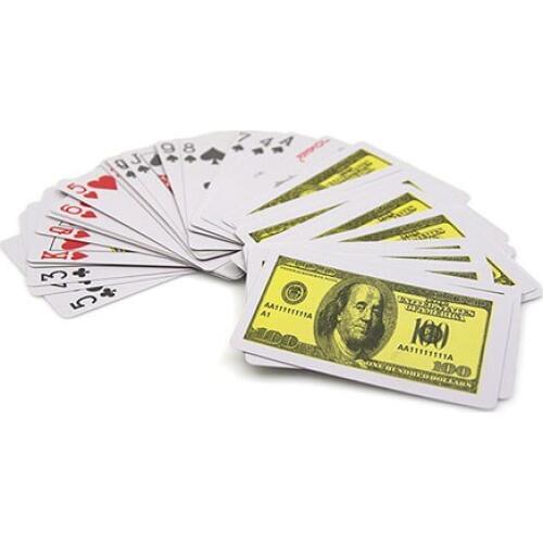 Ultrathin Plastic Playing Cards (Dollar Version) Magic Tricks Manipulation Magia Cards Magician Stage Close Up Accessories Magia