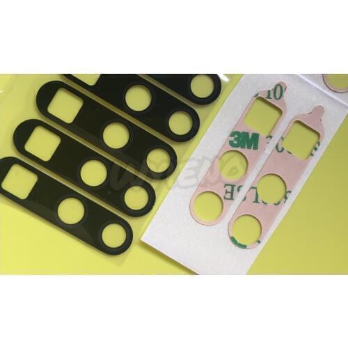 Wyieno 50Pcs/Lot P30Pro Real Camera Glass Lens For Huawei P30 Pro Back Rear Camera Panel With Glue Tracking