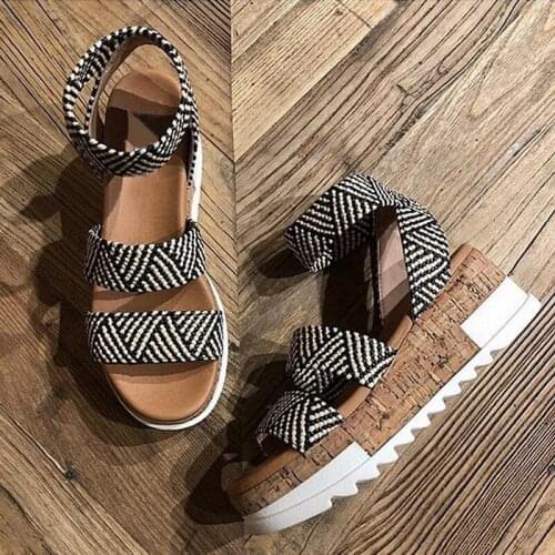 Candy Color Sandals Women Ankle Strap Stretch Fabric Flats Shoes Slip On Summer Female Sandals Plus Size 43 Sandalias Mujer 2021