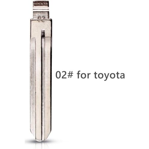 KD Replacement Car Key Blade For Toyota Corolla Crown Camry Highlander Corolla Vios Fukuda Auman