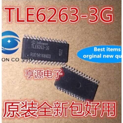 10PCS TLE6263 TLE6263-3G automotive computer board common vulnerability professional IC in stock 100% new and original