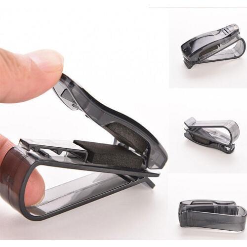 3PCS Car Sun Visor Glasses Sunglasses Ticket Receipt Storage clip Card Clip Clamp Collection Holder V0N8