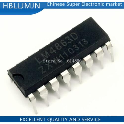 5PCS LM4863D LM4863 DIP