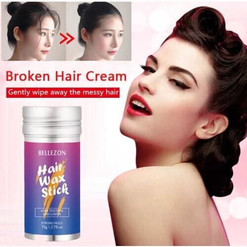 75g Refreshing Hair Finishing Stick Edge Control Not Greasy Hair Wax Shaping Cream Hair Stick Styling New