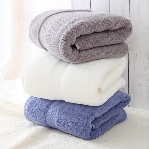 80*160cm 800g Thickened Cotton Bath Towels for Adults Beach towel Bathroom Large for Home 5 Star Hotel Sheets Towels