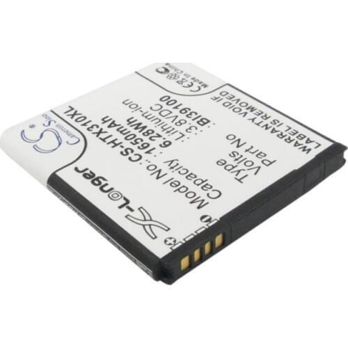 Cameron Sino 1650mah battery for HTC Bass Bunyip Eternity PI39110 Runnymede Sensation XL Titan 35H00170-01M BA S640 BI39100