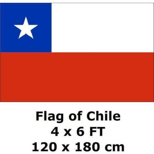 Chile Flag 120 x 180 cm Chile Chilean Flags And Banners National Flag Country Banner